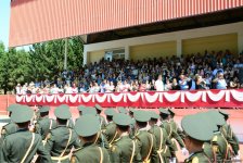 Состоялся очередной выпуск курсантов Азербайджанской высшей военной школы  им. Гейдара Алиева (ФОТО)