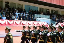 Состоялся очередной выпуск курсантов Азербайджанской высшей военной школы  им. Гейдара Алиева (ФОТО)