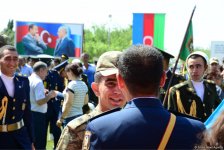 Состоялся очередной выпуск курсантов Азербайджанской высшей военной школы  им. Гейдара Алиева (ФОТО)
