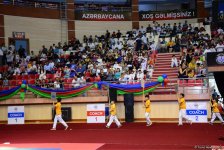 В Баку проходит международный турнир по каратэ памяти Национального героя Альберта Агарунова (ФОТО)