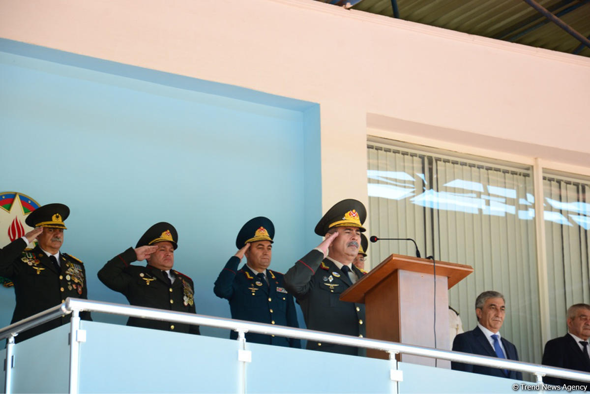 Состоялся очередной выпуск курсантов Азербайджанской высшей военной школы  им. Гейдара Алиева (ФОТО)