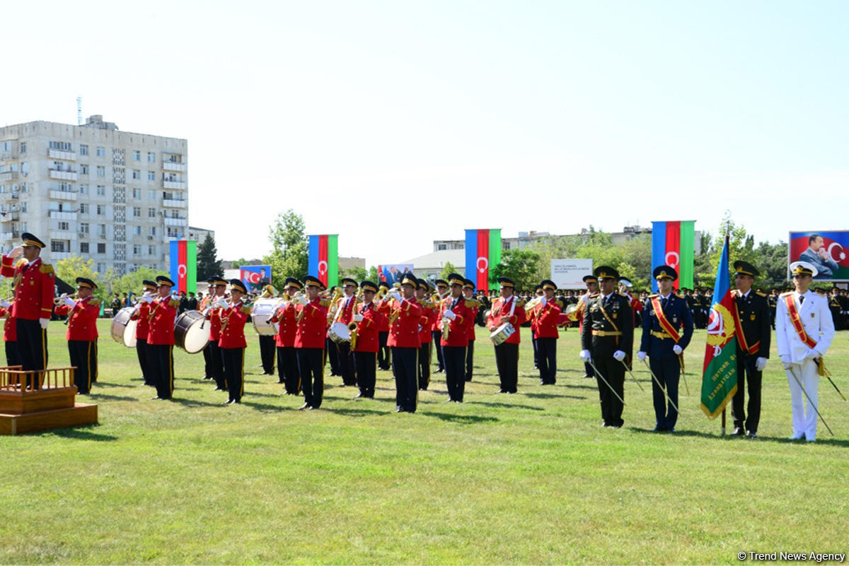 Состоялся очередной выпуск курсантов Азербайджанской высшей военной школы  им. Гейдара Алиева (ФОТО)