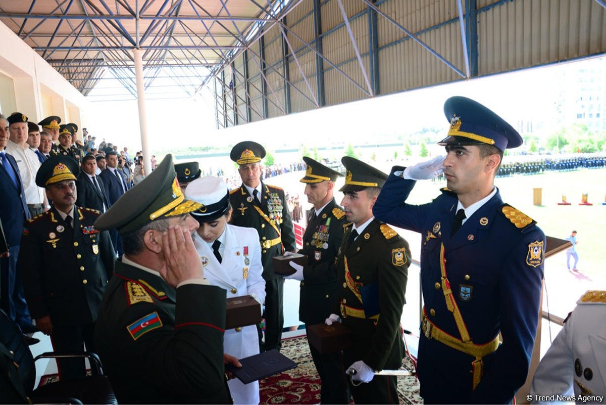 Состоялся очередной выпуск курсантов Азербайджанской высшей военной школы  им. Гейдара Алиева (ФОТО)