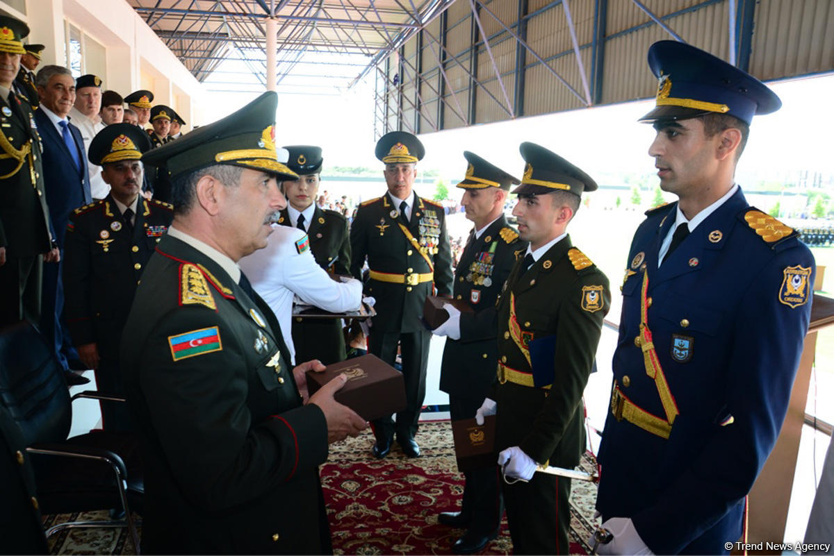 Состоялся очередной выпуск курсантов Азербайджанской высшей военной школы  им. Гейдара Алиева (ФОТО)