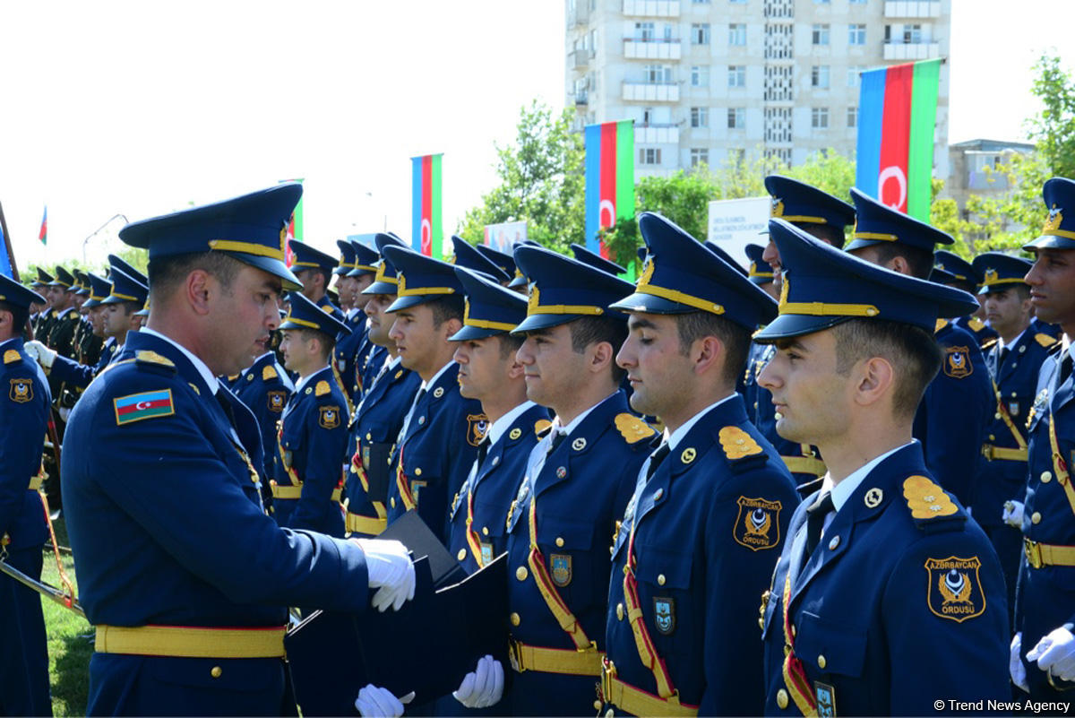 Состоялся очередной выпуск курсантов Азербайджанской высшей военной школы  им. Гейдара Алиева (ФОТО)