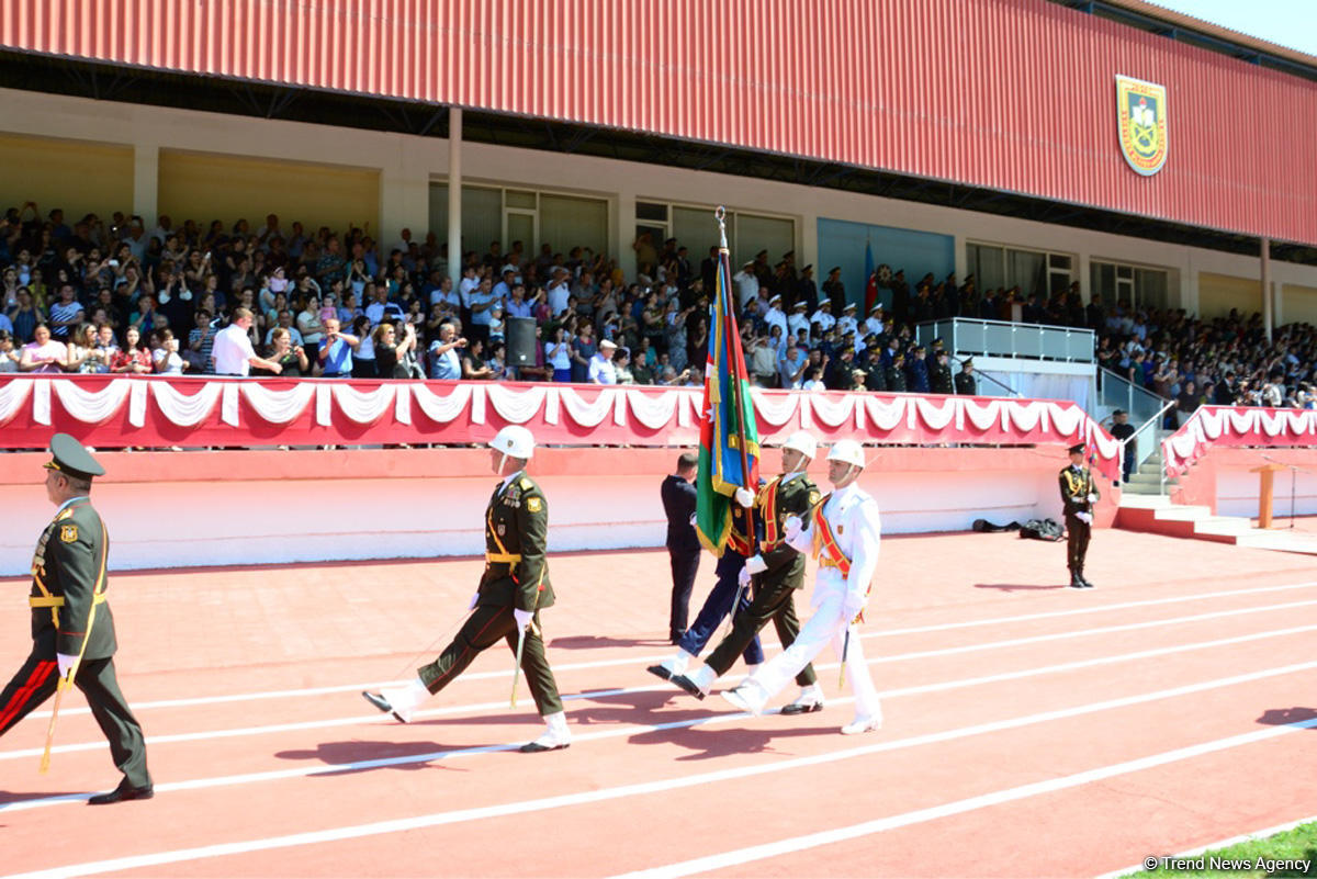 Состоялся очередной выпуск курсантов Азербайджанской высшей военной школы  им. Гейдара Алиева (ФОТО)
