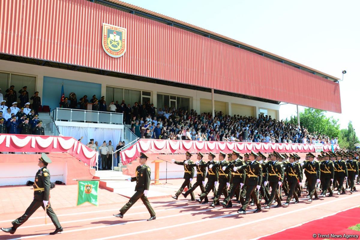Состоялся очередной выпуск курсантов Азербайджанской высшей военной школы  им. Гейдара Алиева (ФОТО)