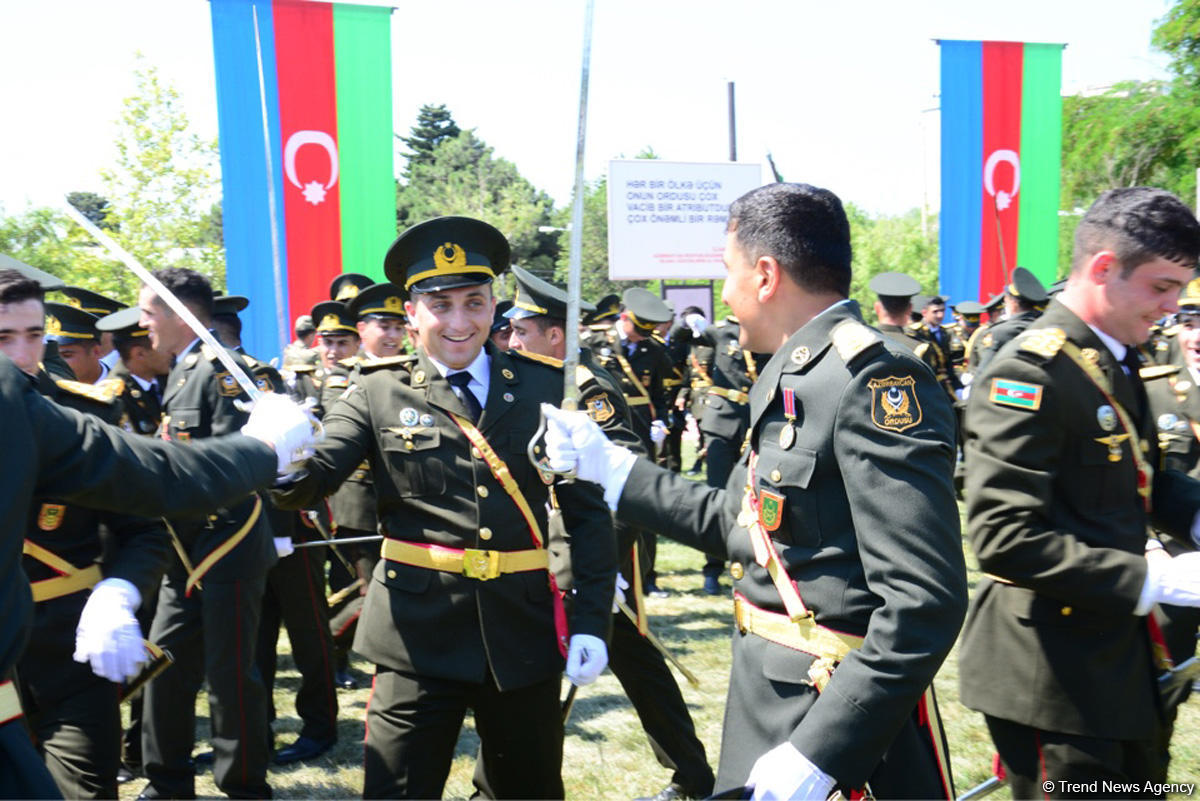 Состоялся очередной выпуск курсантов Азербайджанской высшей военной школы  им. Гейдара Алиева (ФОТО)