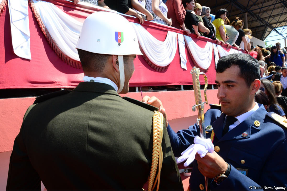 Состоялся очередной выпуск курсантов Азербайджанской высшей военной школы  им. Гейдара Алиева (ФОТО)