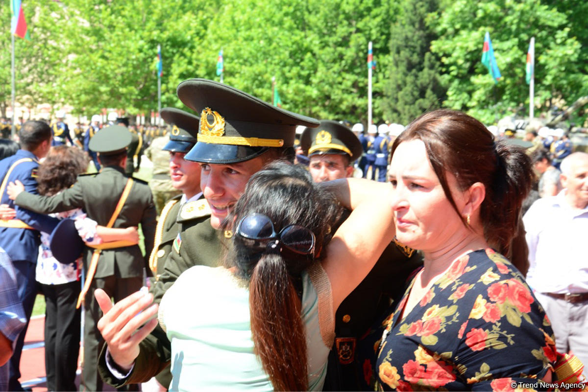 Состоялся очередной выпуск курсантов Азербайджанской высшей военной школы  им. Гейдара Алиева (ФОТО)