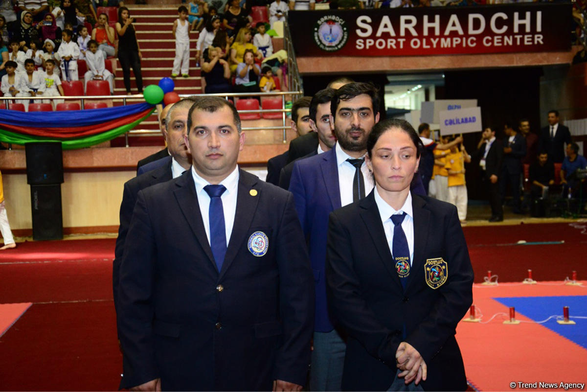 В Баку проходит международный турнир по каратэ памяти Национального героя Альберта Агарунова (ФОТО)