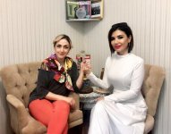 Звезда Узбекистана в шикарной азербайджанской национальной одежде (ФОТО)