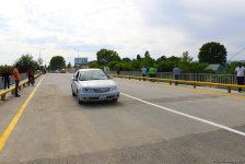 В Гекчайском районе восстановлен разрушенный селями мост (ФОТО)