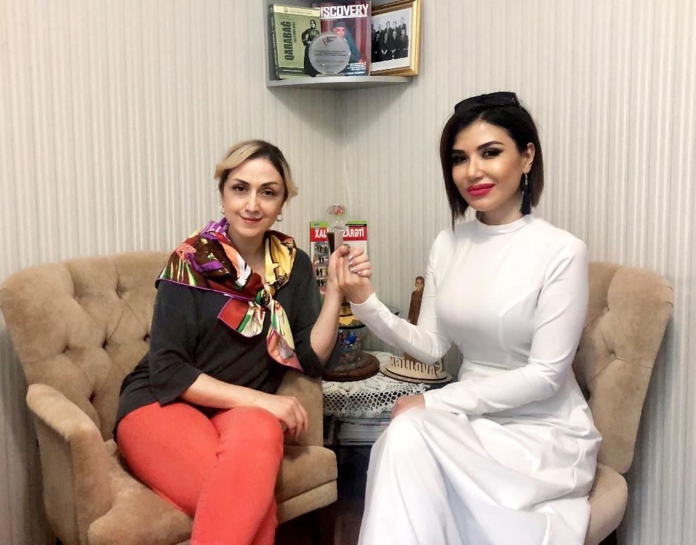 Звезда Узбекистана в шикарной азербайджанской национальной одежде (ФОТО)