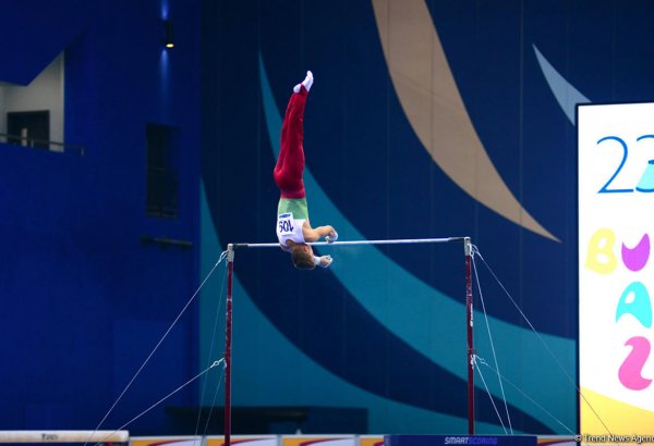 Гимнасты из 32 стран борются в Баку за путевку на юношескую Олимпиаду (ФОТОРЕПОРТАЖ)