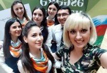 Письмо азербайджанскому солдату – акция в Баку (ФОТО)