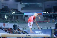 Гимнасты из 32 стран борются в Баку за путевку на юношескую Олимпиаду (ФОТОРЕПОРТАЖ)