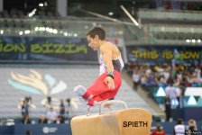 В Баку стартовали квалификационные соревнования по спортивной гимнастике на юношескую Олимпиаду (ФОТО)