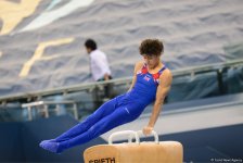 В Баку стартовали квалификационные соревнования по спортивной гимнастике на юношескую Олимпиаду (ФОТО)