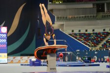 В Баку стартовали квалификационные соревнования по спортивной гимнастике на юношескую Олимпиаду (ФОТО)