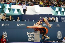 В Баку стартовали квалификационные соревнования по спортивной гимнастике на юношескую Олимпиаду (ФОТО)