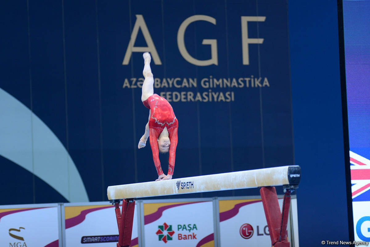 В Баку стартовали квалификационные соревнования по спортивной гимнастике на юношескую Олимпиаду (ФОТО)