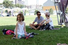 Йога на открытом воздухе - масштабный Фестиваль в Баку (ФОТО)