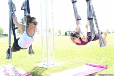 Йога на открытом воздухе - масштабный Фестиваль в Баку (ФОТО)