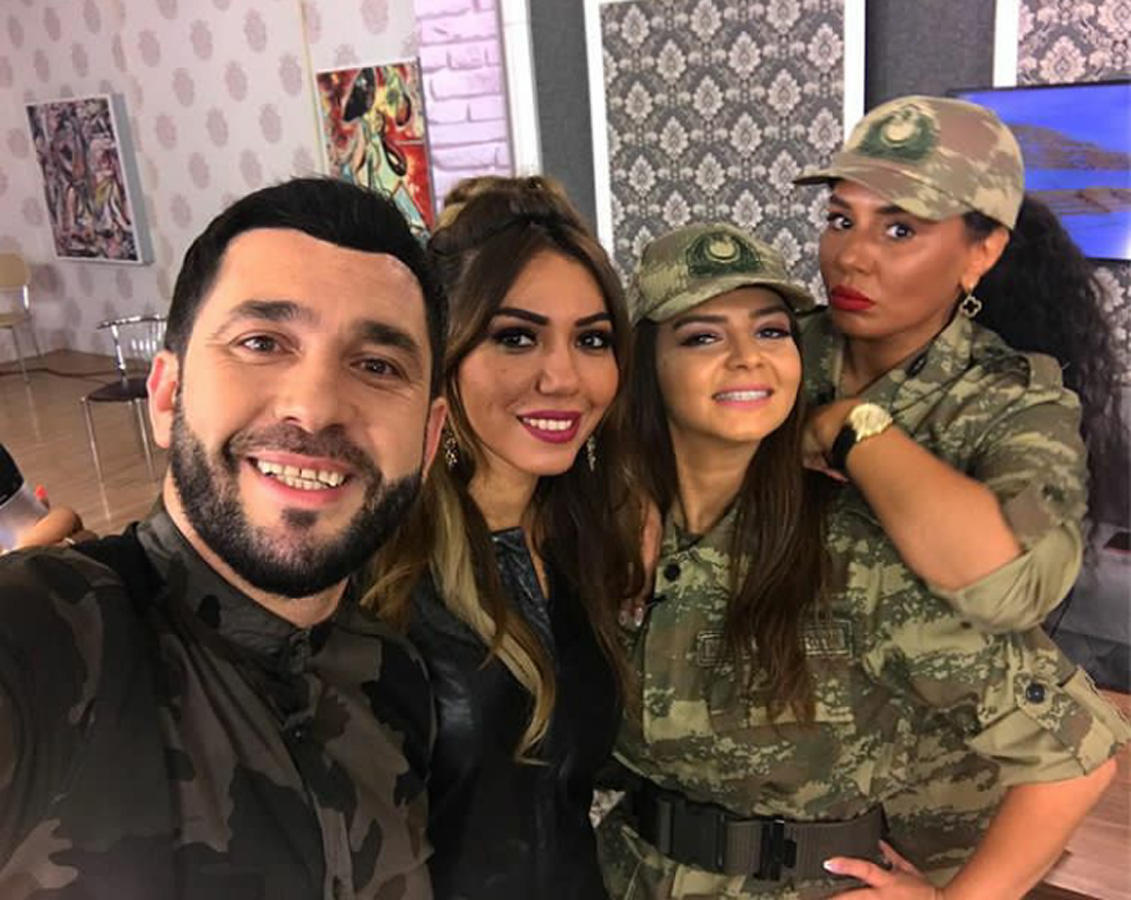 Звезды в военной форме провели флешмоб в соцсетях, посвященный 100-летию Вооруженных сил Азербайджана (ФОТО)