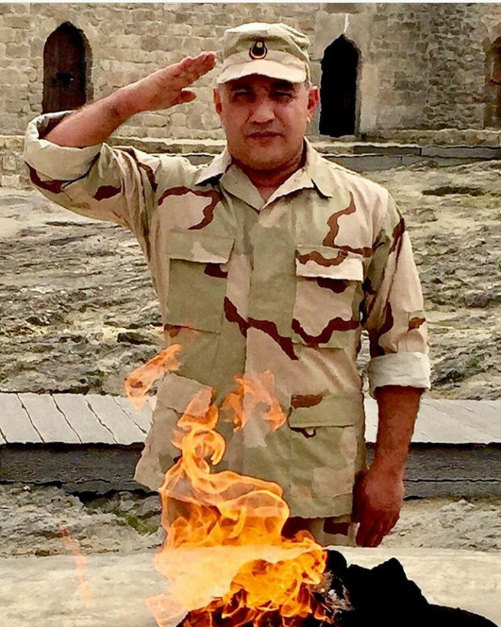 Звезды в военной форме провели флешмоб в соцсетях, посвященный 100-летию Вооруженных сил Азербайджана (ФОТО)