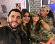 Звезды в военной форме провели флешмоб в соцсетях, посвященный 100-летию Вооруженных сил Азербайджана (ФОТО)