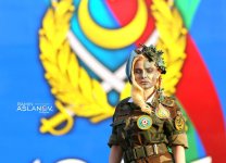 Азербайджанская красавица из спецназа очаровала всех (ФОТО/ВИДЕО)