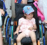 Дети с синдромом Дауна и ДЦП провели акцию в поддержку Гаджи Нурана Гусейнова (ФОТО)