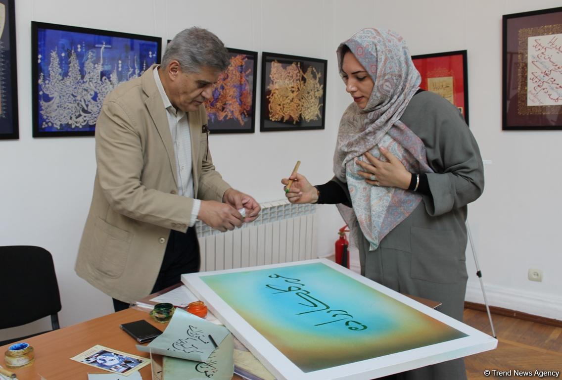 Открытие Дней культуры Ирана в Азербайджане – национальные костюмы, изделия ручной работы (ФОТО)