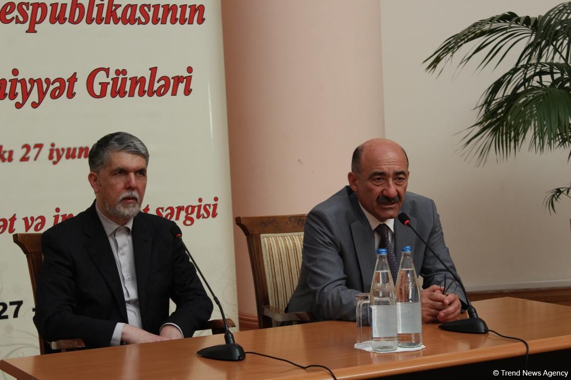 Открытие Дней культуры Ирана в Азербайджане – национальные костюмы, изделия ручной работы (ФОТО)