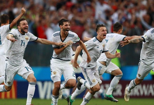 ЧМ-2018 Очередная сенсация. Россия в ¼ финала.