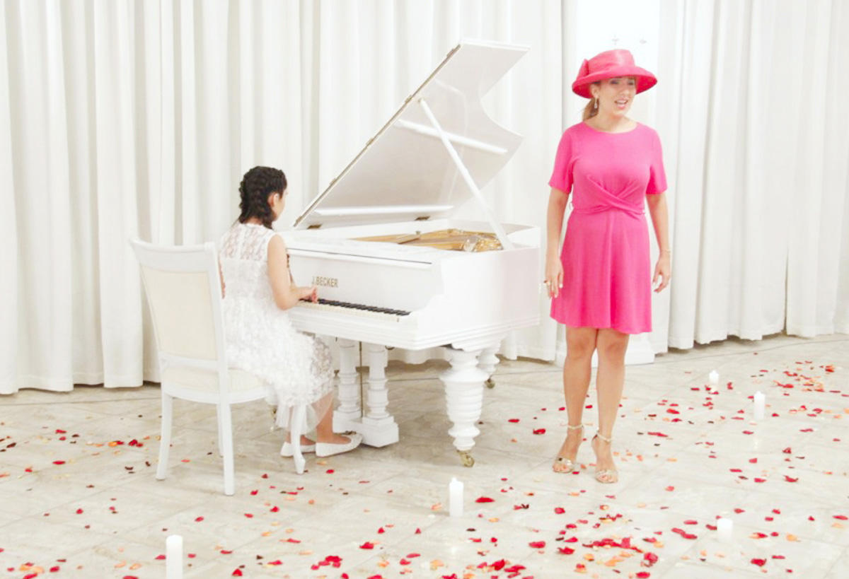 "Легенда о любви" юной азербайджанки в память об Ильхаме и Фаризе (ФОТО)