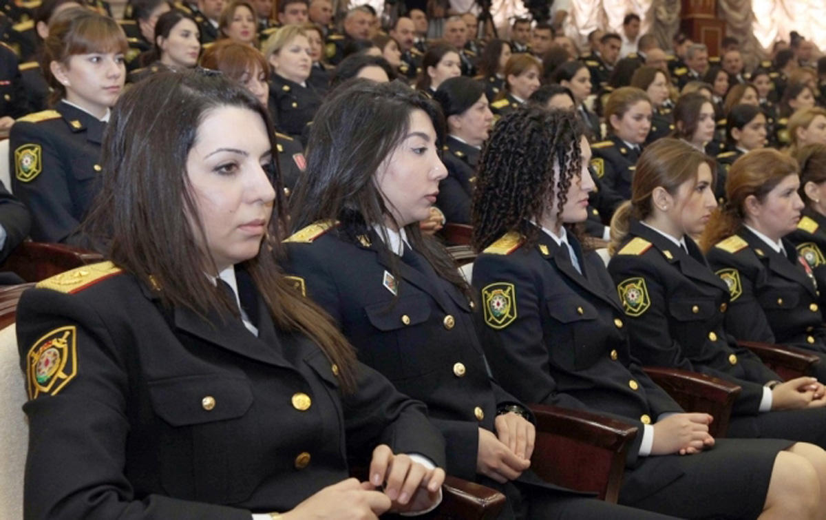 Самые прекрасные азербайджанские женщины-полицейские (ФОТО)