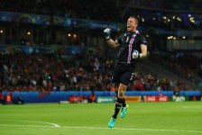 Он весил 105 кг! Удивительный вратарь сборной Исландии – от "Евровидения" в Баку до "Карабаха" (ВИДЕО, ФОТО)