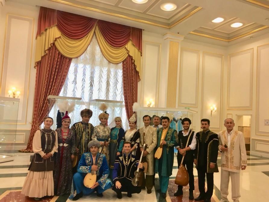 Азербайджанские музыканты выступили на фестивале в честь 20-летия Астаны (ВИДЕО, ФОТО)