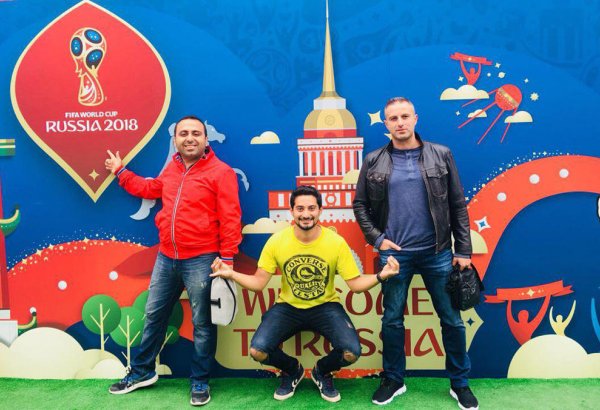 Азербайджанский комментатор и болельщики ТОП-4 стран на ЧМ 2018 (ФОТО)