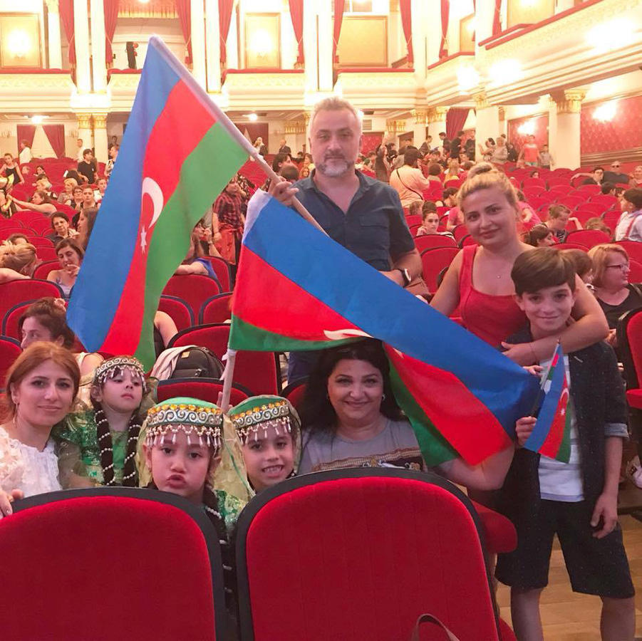 В Грузии взошла золотая звезда азербайджанцев (ФОТО)