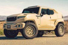 По дизайну уроженца Гянджи американцы выпустили военную версию внедорожника Tank (ФОТО)