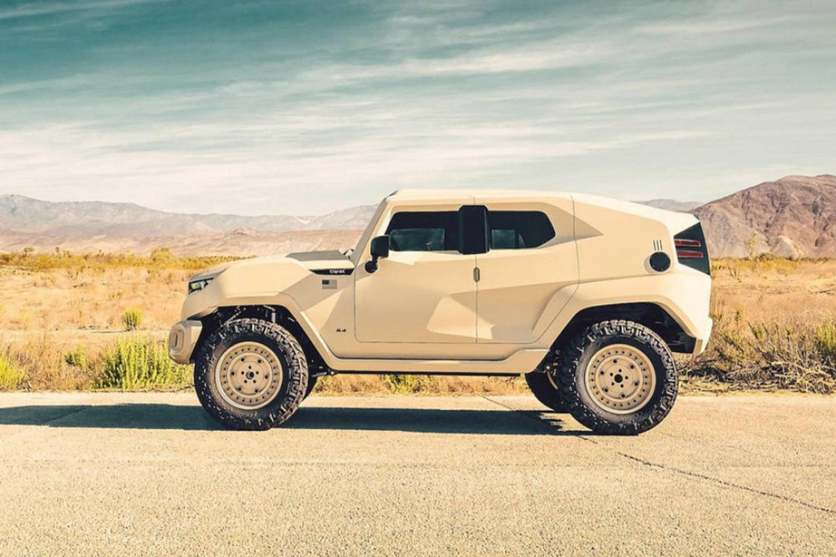 По дизайну уроженца Гянджи американцы выпустили военную версию внедорожника Tank (ФОТО)