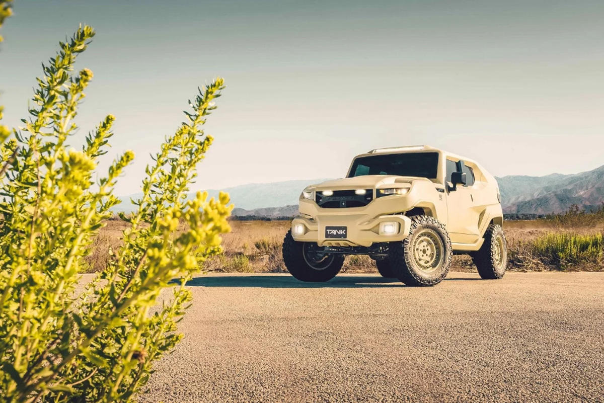 По дизайну уроженца Гянджи американцы выпустили военную версию внедорожника Tank (ФОТО)