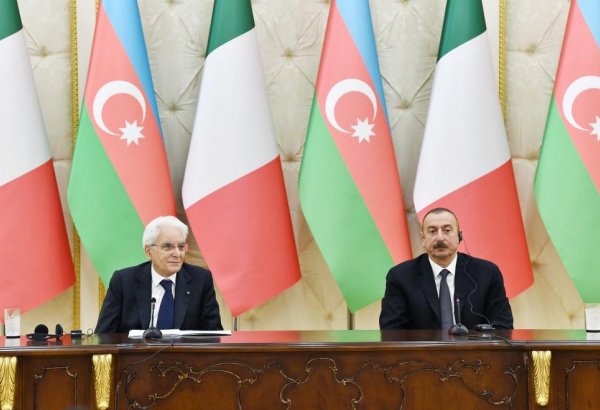 Серджо Маттарелла: В рамках председательства в ОБСЕ Италия будет оказывать поддержку решению нагорно-карабахской проблемы