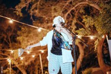 У азербайджанских актеров под открытым небом произошло лунное затмение (ФОТО)