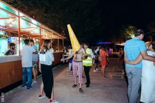 У азербайджанских актеров под открытым небом произошло лунное затмение (ФОТО)