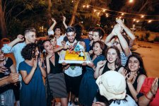 У азербайджанских актеров под открытым небом произошло лунное затмение (ФОТО)