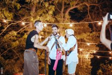 У азербайджанских актеров под открытым небом произошло лунное затмение (ФОТО)